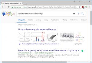 Przeszukiwanie zawartości wybranej witryny z wykorzystaniem Google